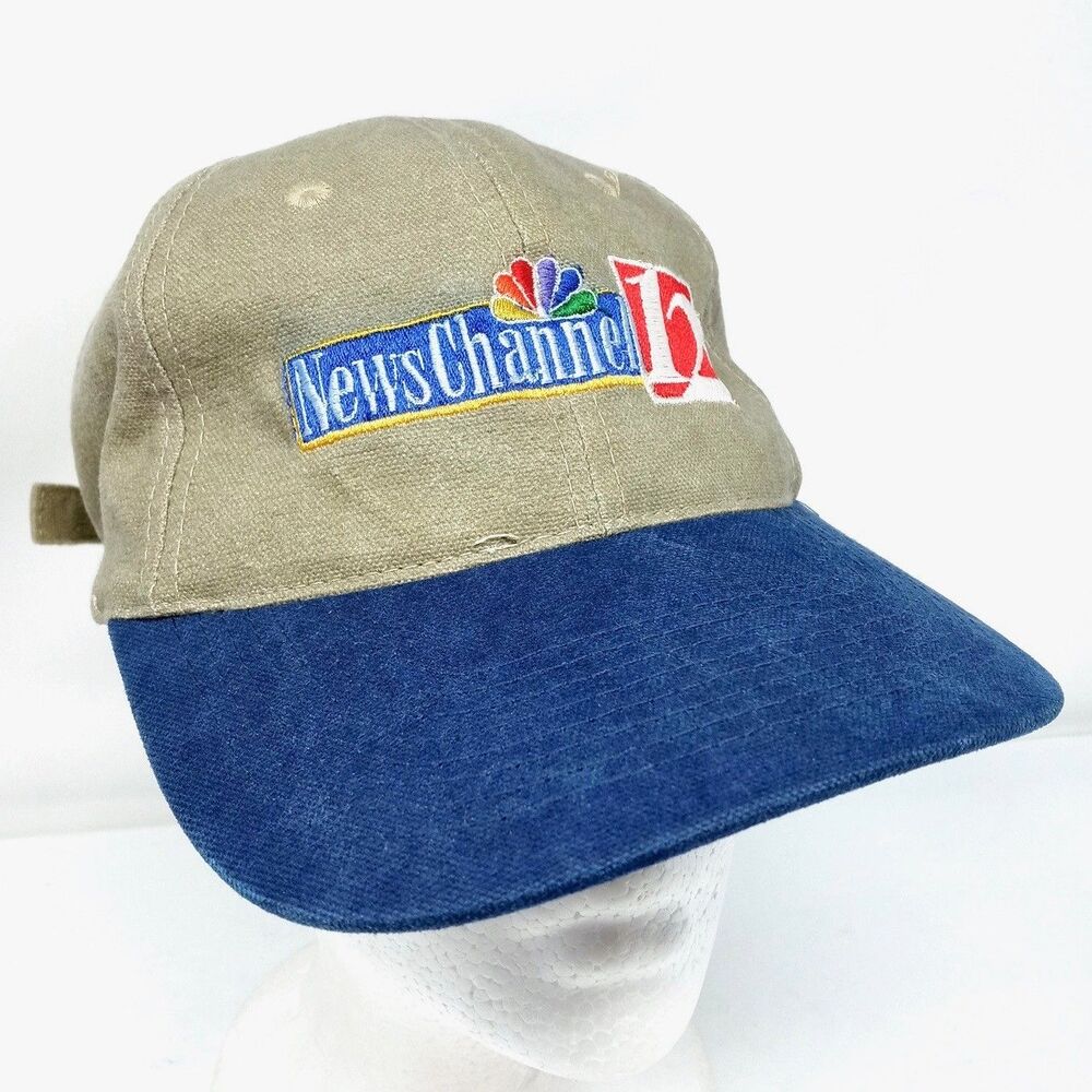 Vintage NBC News Channel 12 WXII Piedmont Triad NC Hat Greensboro Winston-Salem